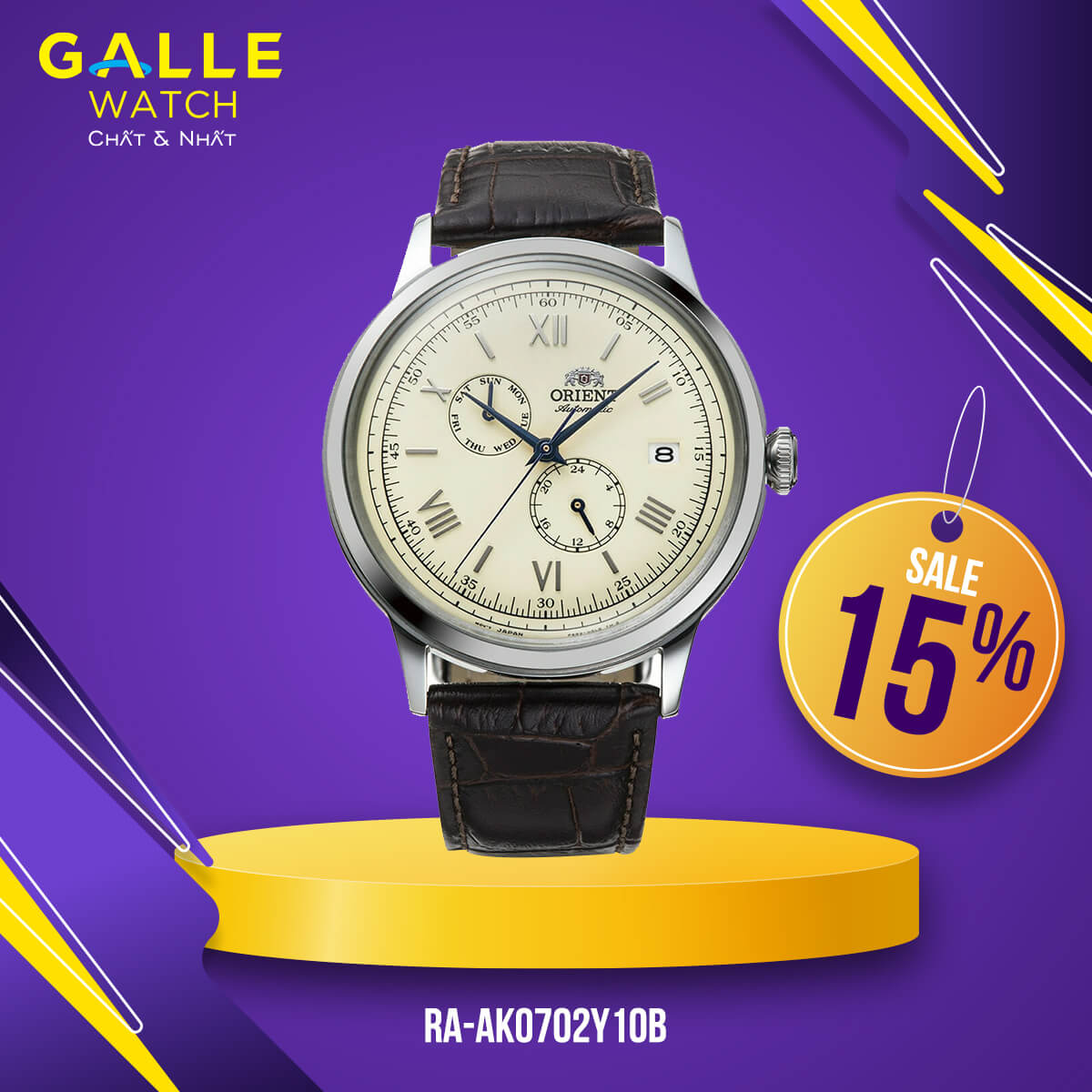 ĐỒNG HỒ NAM ORIENT CLASSIC BAMBINO RA-AK0702Y10B