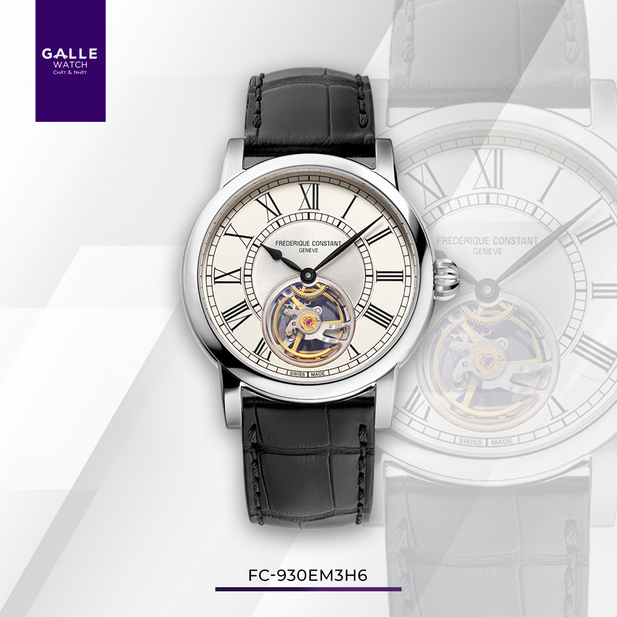 ĐỒNG HỒ NAM FREDERIQUE CONSTANT MANUFACTURE CLASSIC HEART BEAT FC-930EM3H6
