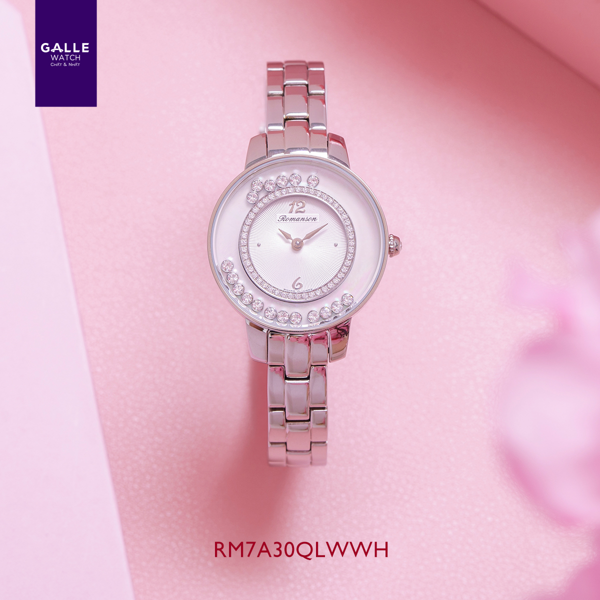 ĐỒNG HỒ ROMANSON LADY RM7A30QLWWH