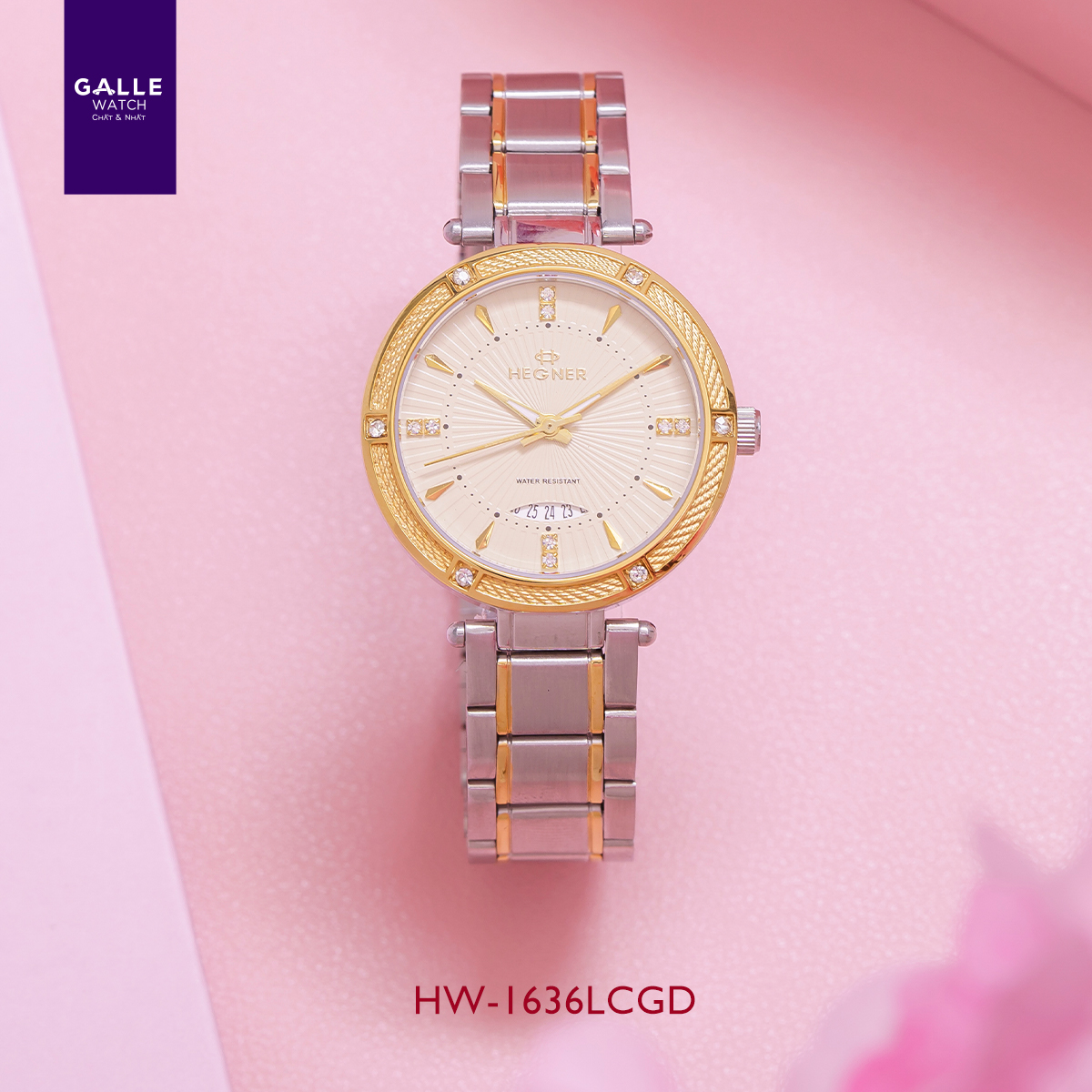 ĐỒNG HỒ NỮ HEGNER HW-1636LCGD