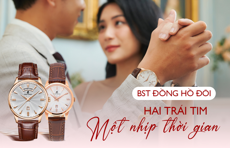 BST đồng hồ đôi hai trái tim một nhịp đập