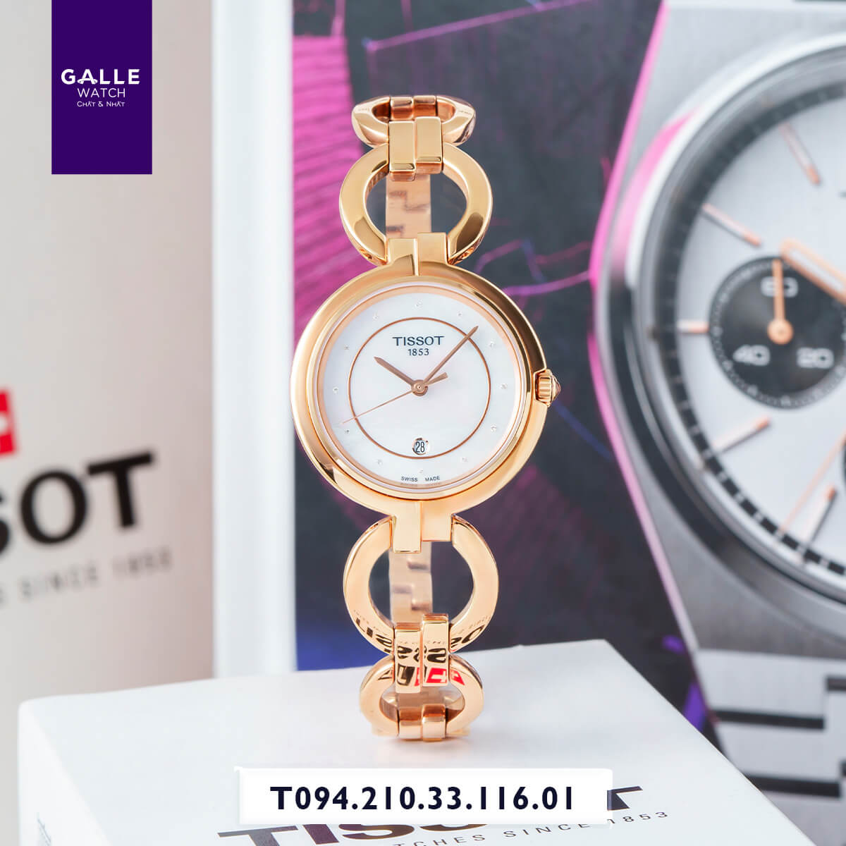ĐỒNG HỒ NỮ TISSOT T-LADY T094.210.33.116.01