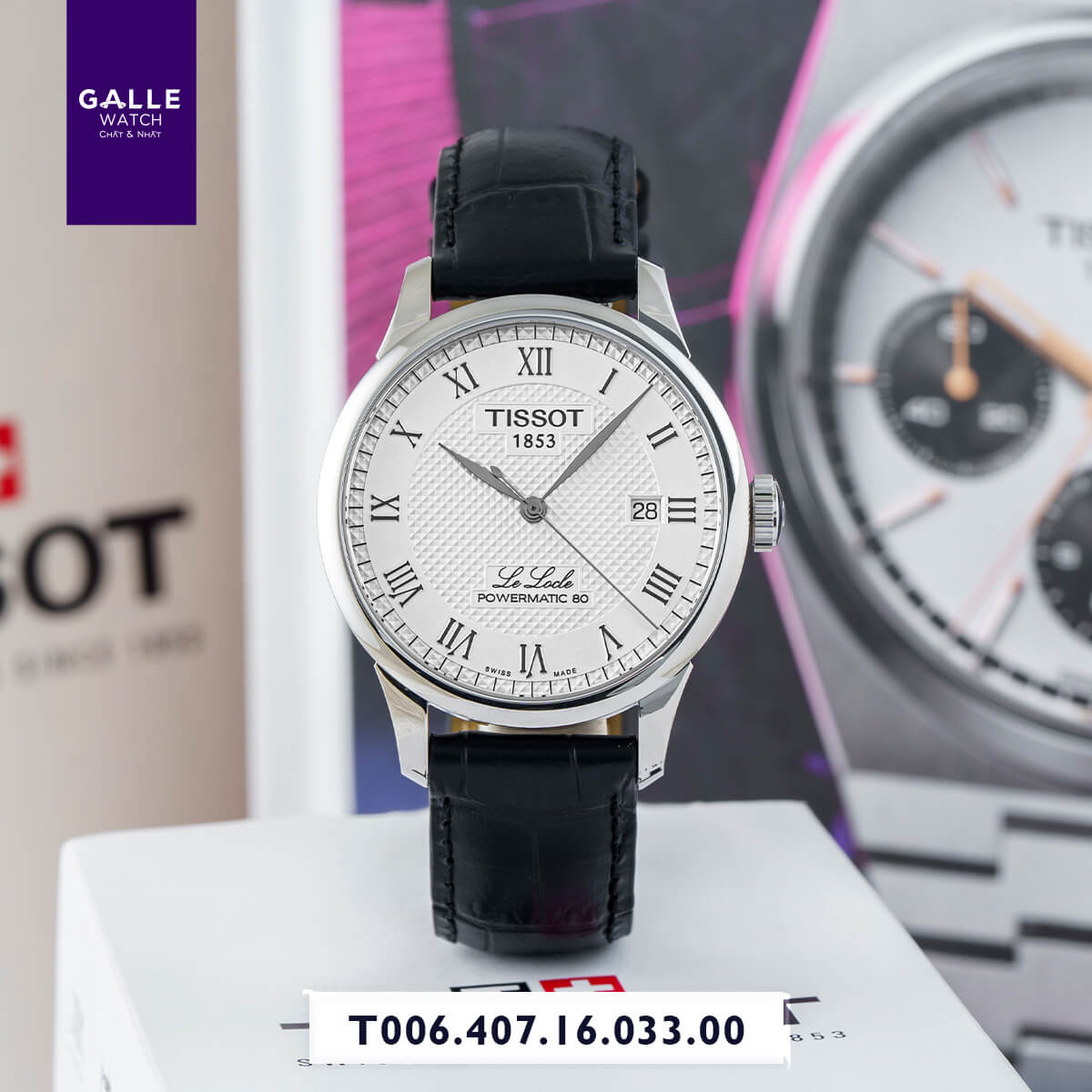 ĐỒNG HỒ NAM TISSOT LE LOCLE POWERMATIC 80 T006.407.16.033.00