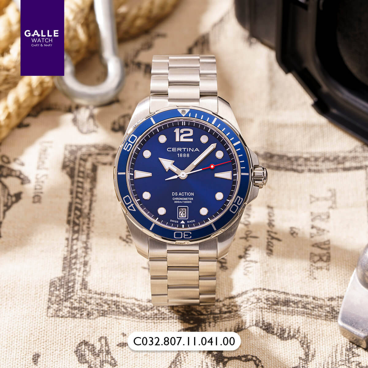 ĐỒNG HỒ NAM CERTINA DS ACTION DIVER C032.807.11.041.00
