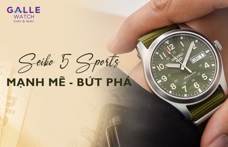 Seiko 5 Sport - Chinh phục thử thách, khẳng định bản thân