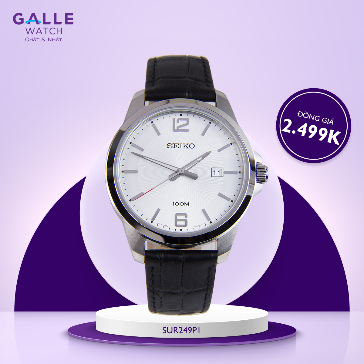 ĐỒNG HỒ NAM SEIKO CLASSICS SUR249P1