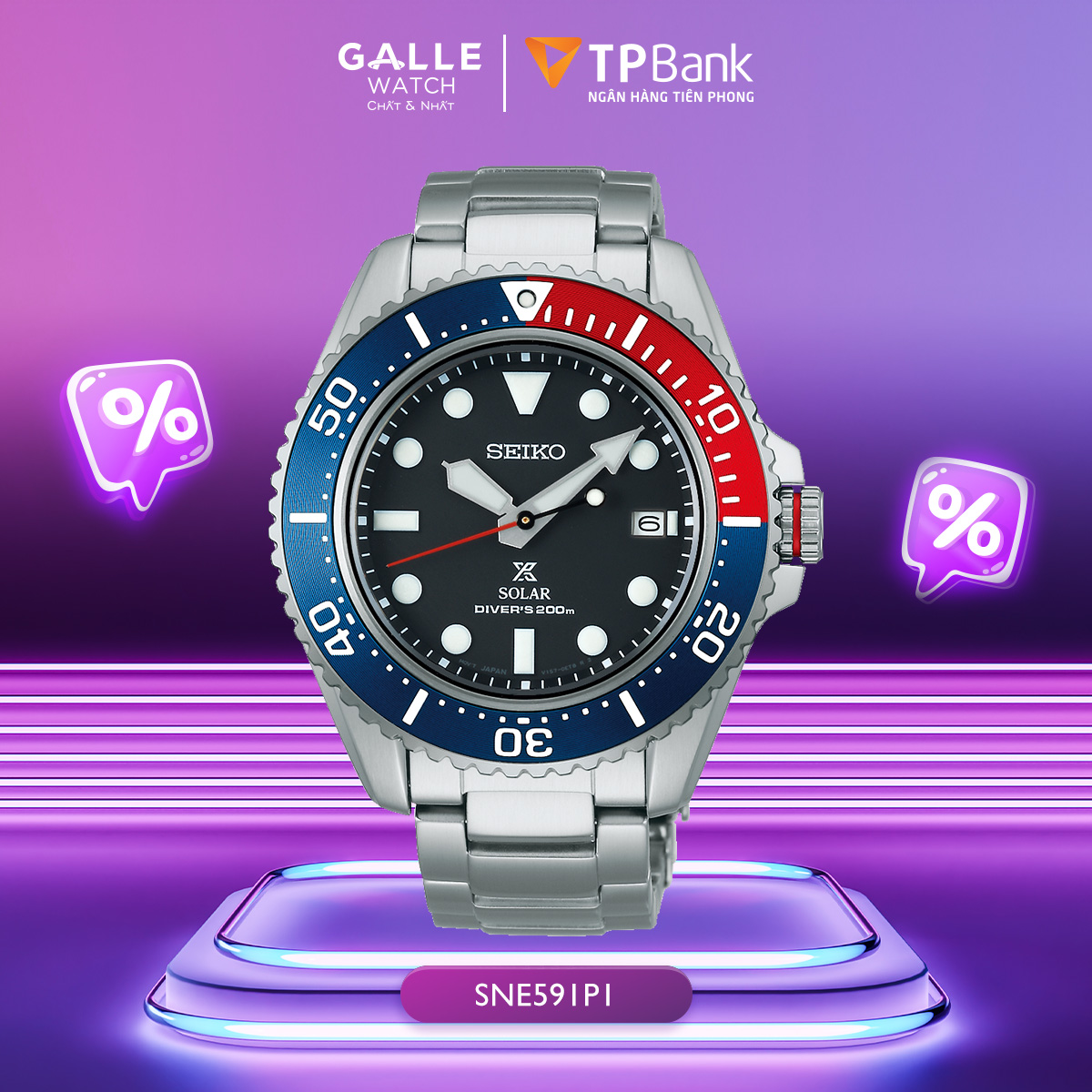 ĐỒNG HỒ NAM SEIKO PROSPEX SNE591P1