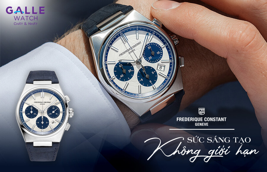 Đồng hồ Frederique Constant - Sức sáng tạo không giới hạn