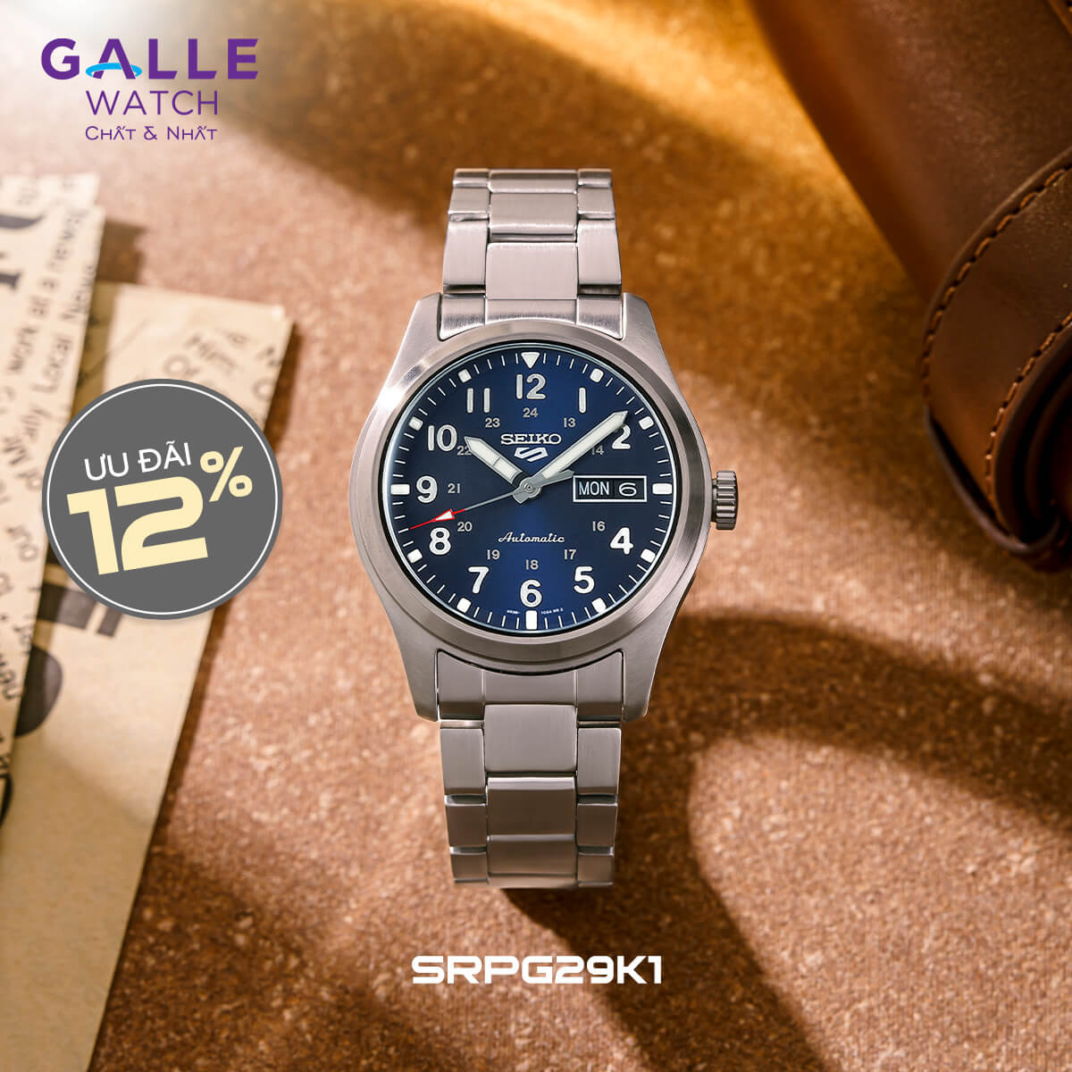ĐỒNG HỒ NAM SEIKO 5 SPORTS SRPG29K1
