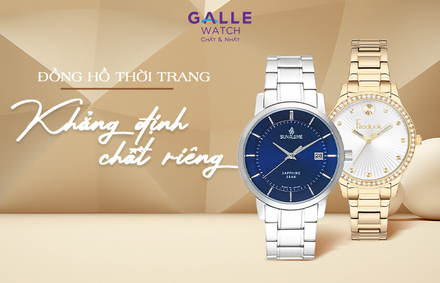 [Ưu đãi 40%] Đồng hồ thời trang - Khẳng định chất riêng