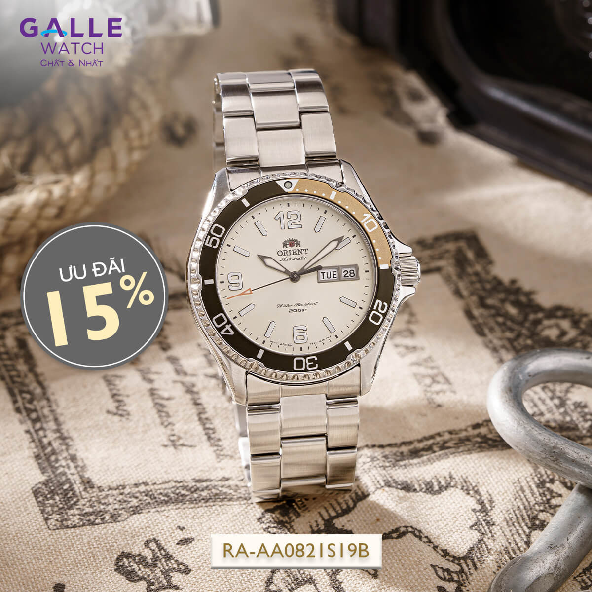 [ƯU ĐÃI 15%] Orient Mako - Cùng bạn chinh phục đại dương