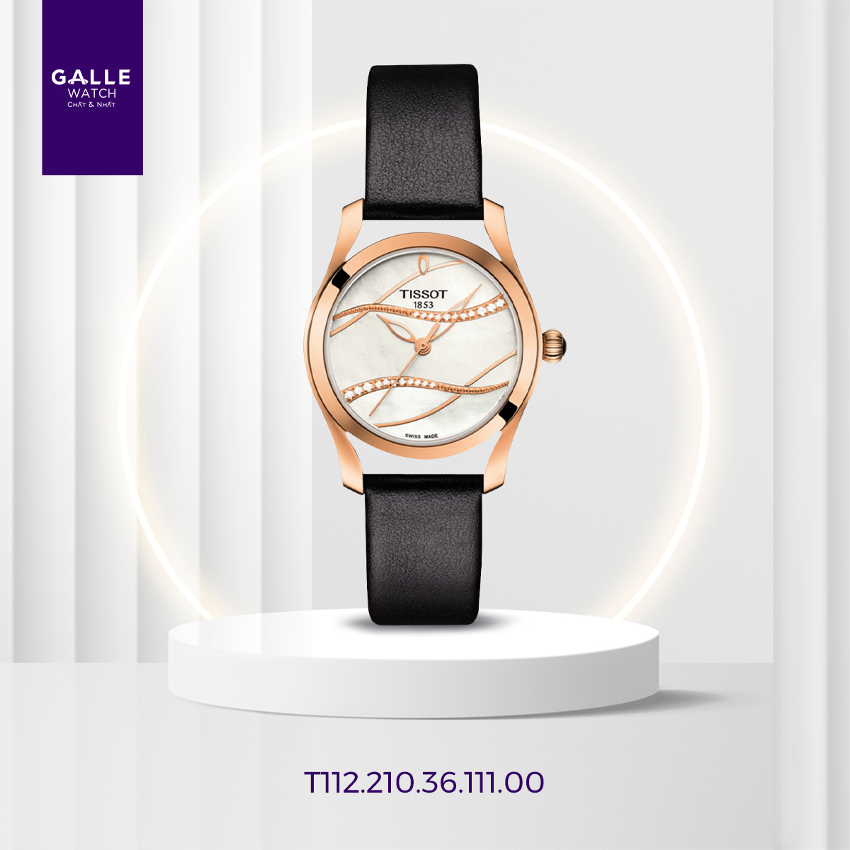 ĐỒNG HỒ NỮ TISSOT T-LADY T112.210.36.111.00