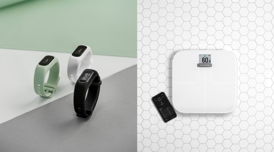 vòng đeo tay thông minh garmin và cân điện tử thông minh Index S2
