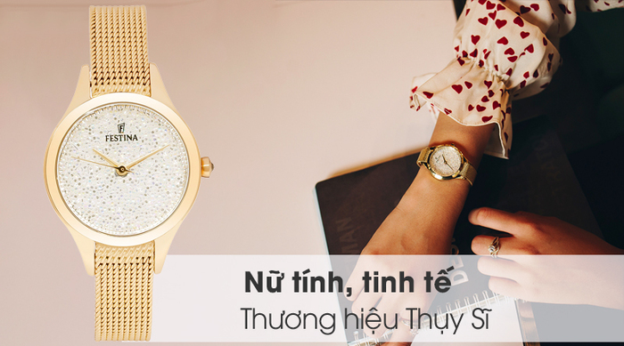 Đồng hồ Nữ Festina F20337/1 thời trang dành cho các quý cô