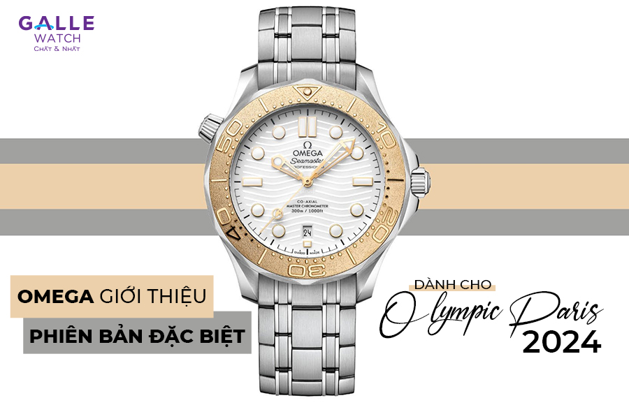 Omega giới thiệu phiên bản đặc biệt dành cho Olympic Paris 2024