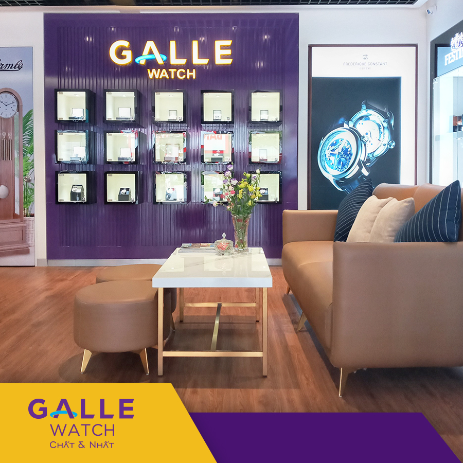 The wall of watches - Không gian trải nghiệm ấn tượng tại Showroom Đồng hồ Galle A1C Đồng Khởi, Biên Hòa