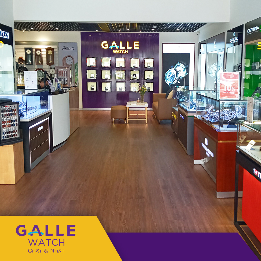 The wall of watches - Không gian trải nghiệm ấn tượng tại Showroom Đồng hồ Galle A1C Đồng Khởi, Biên Hòa