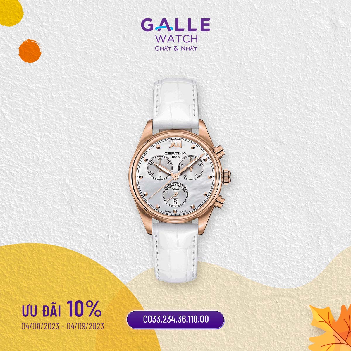 ĐỒNG HỒ NỮ CERTINA C033.234.36.118.00