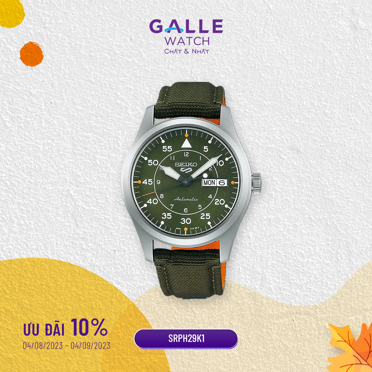 ĐỒNG HỒ NAM SEIKO 5 SPORTS SRPH29K1