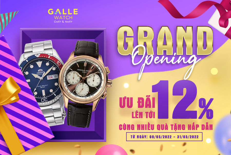 Tưng bừng khai trương cửa hàng đồng hồ Galle Watch tại 505 Lê Văn Sỹ