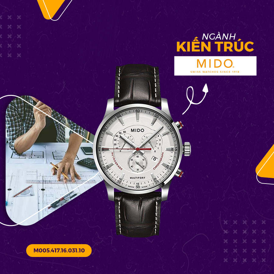Chọn đồng hồ theo ngành kiến trúc