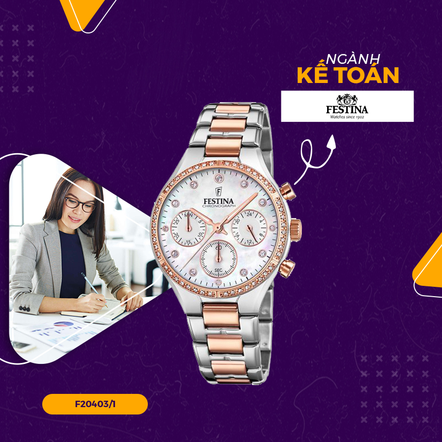Chọn đồng hồ theo ngành kế toán