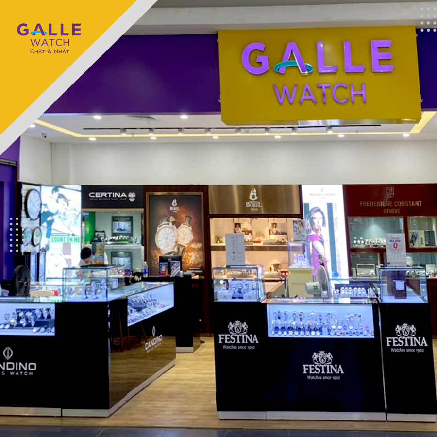 Galle Watch sở hữu 05 Trung tâm bảo hành đồng hồ ủy quyền chính hãng với tên gọi Galle Care
