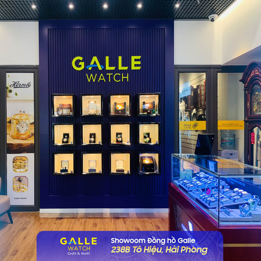 Khám phá không gian showroom Đồng hồ Galle 238B Tô Hiệu, Hải Phòng