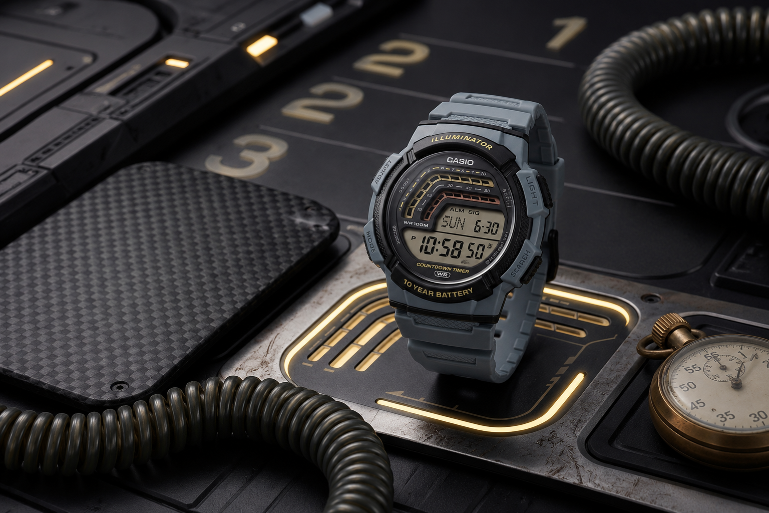 Đồng hồ CASIO WS-1800H-2AVDF