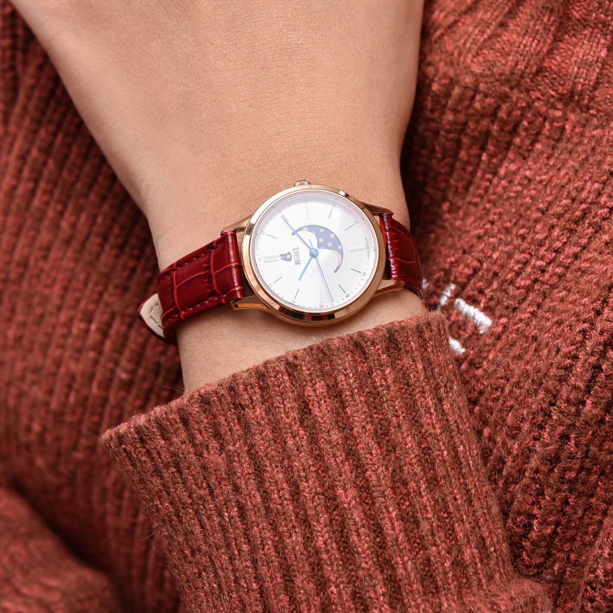 Đồng hồ nữ Ernest Borel LGR880-412RD