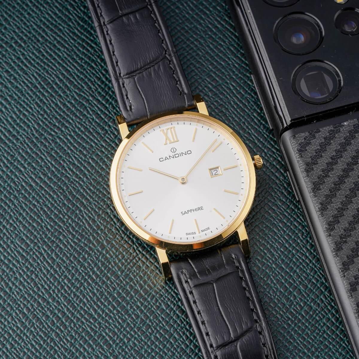 Đồng hồ Candino C4726/1 phong cách thiết kế cổ điển.