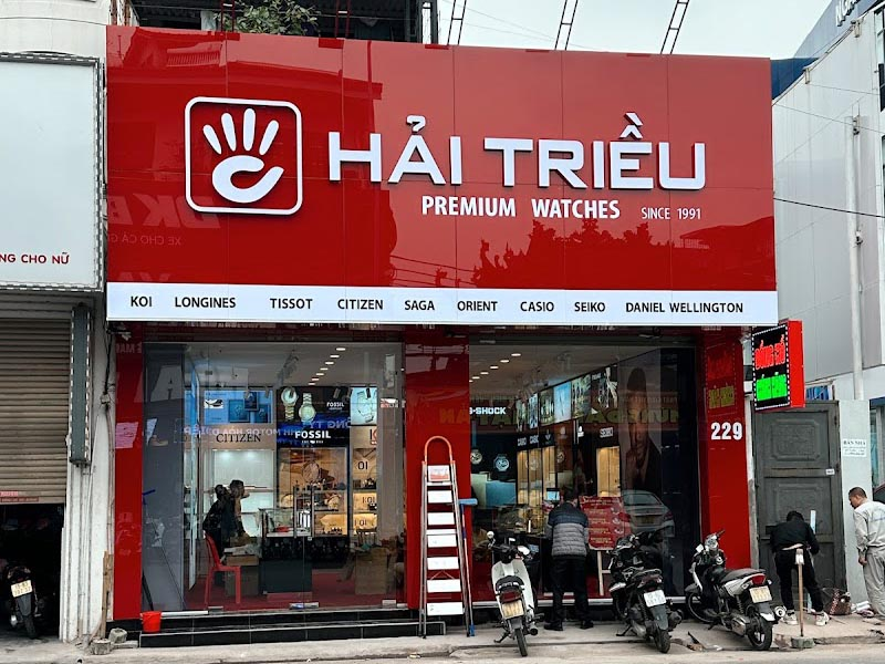 Cửa hàng đồng hồ Hải Triều tại Hải Phòng
