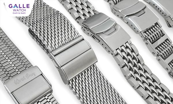 Dây kim loại đồng hồ Tissot có thể cần cắt mắt, thay chốt, sửa khóa hoặc vệ sinh cặn bẩn ở các khe