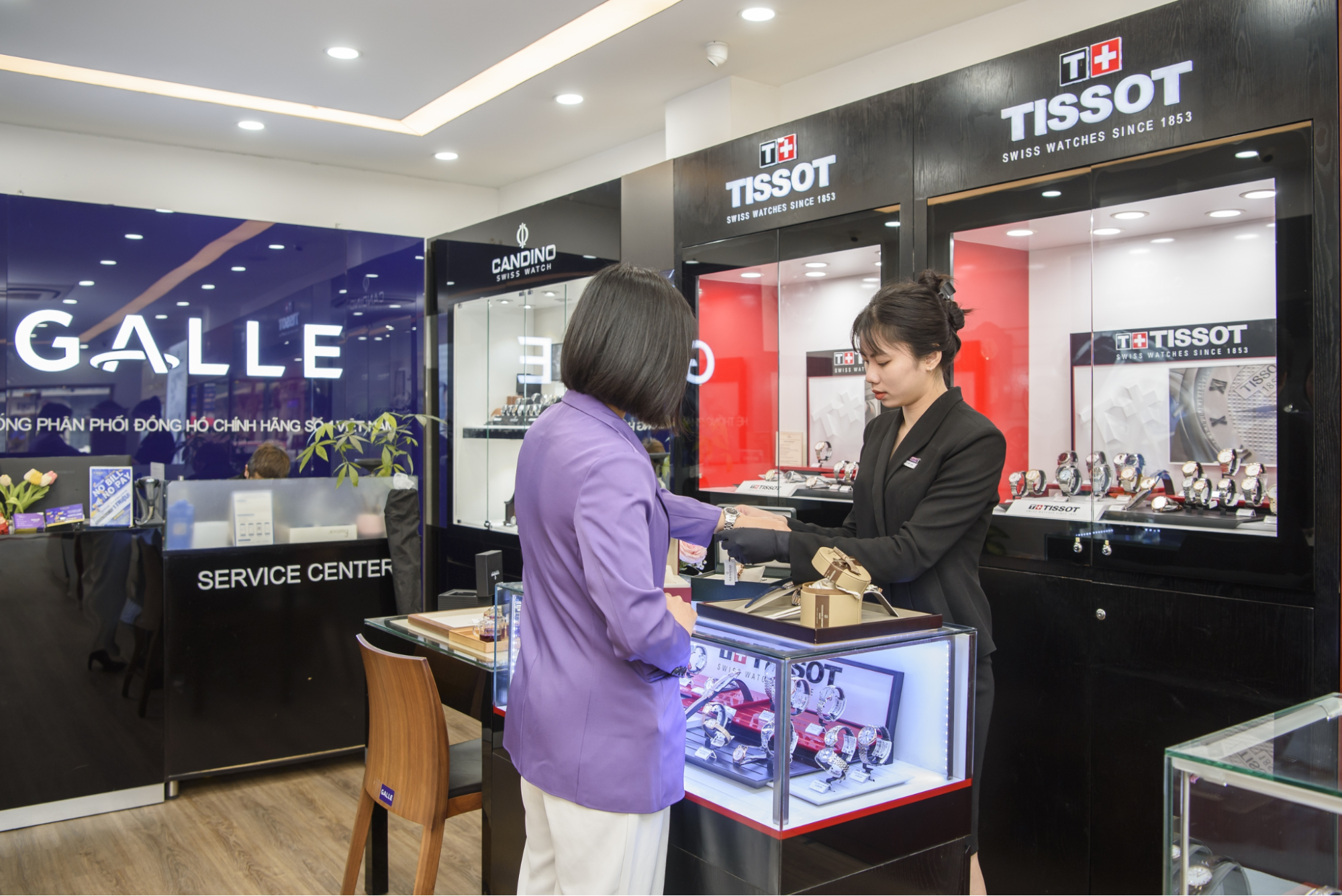 Đồng hồ Galle là địa chỉ uy tín, tin cậy và chính hãng khi mua đồng hồ Tissot Powermatic 80
